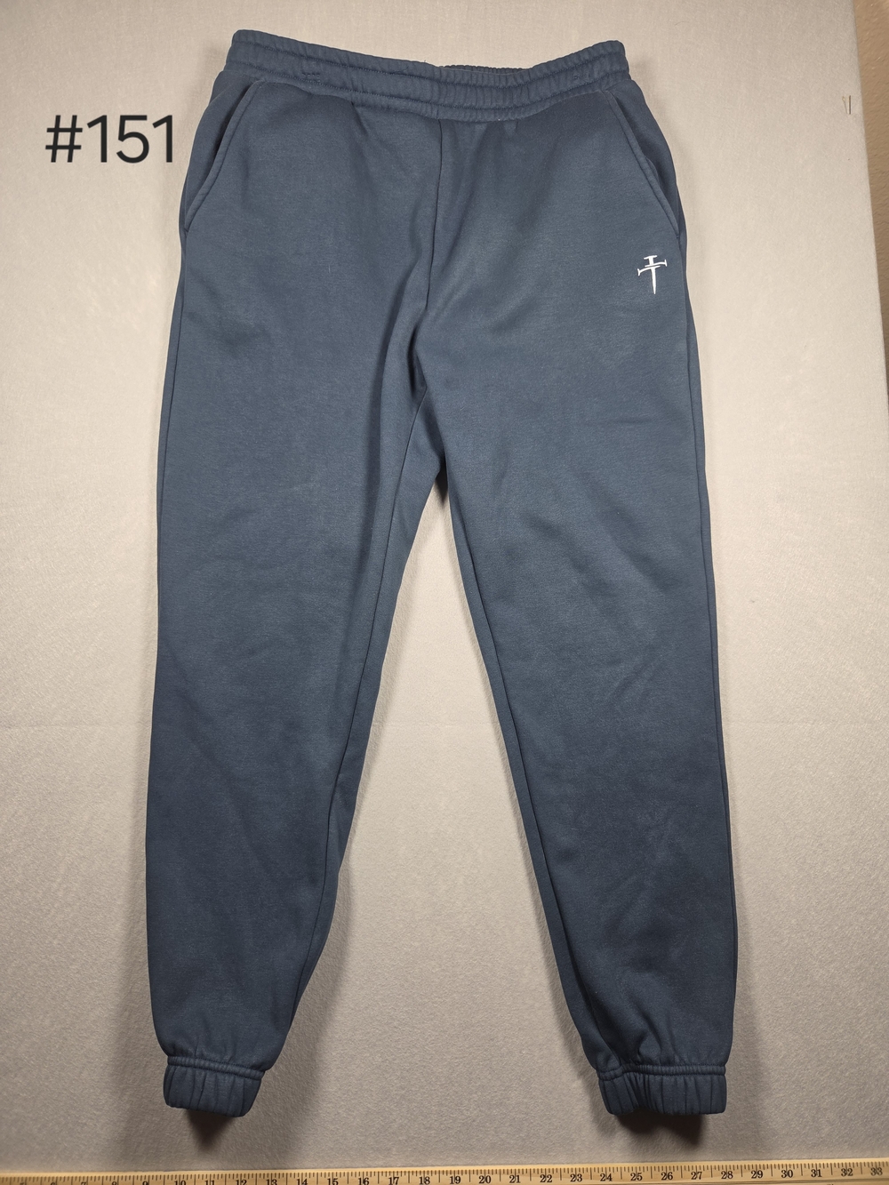Three Nails Clothing Signature Fleece Sweatpants / Joggers – Midnight Navy Large